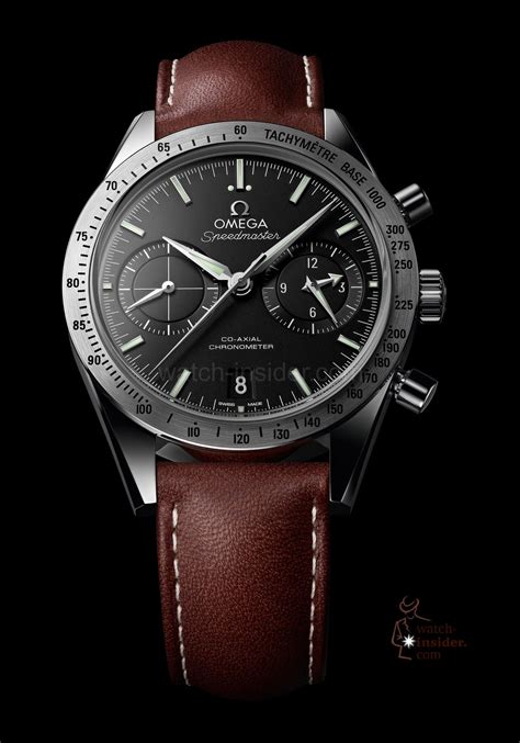 omega mens watches with leather strap|omega speedmaster professional leather strap.